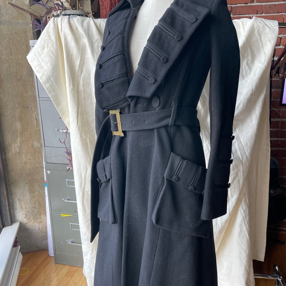 L.A.M.B. Military Wool Coat